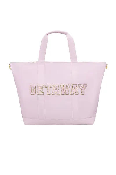 Stoney Clover Lane Getaway Tote Bag In Purple