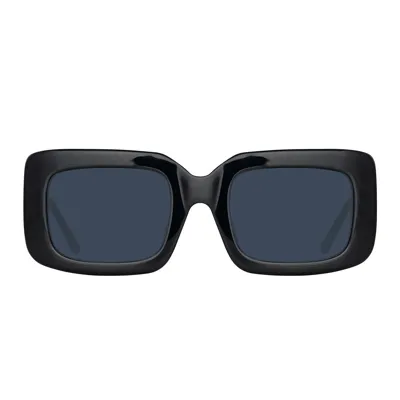 Attico The  Sunglasses In Black