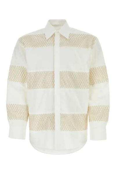 Msgm Shirts In White