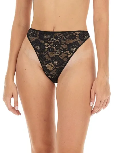 Oseree Oséree High Waist Briefs In Black