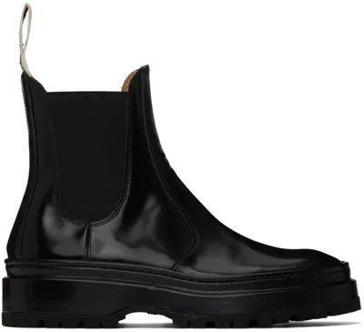 Jacquemus Black Le Chouchou 'les Chelsea Pavane' Boots In Schwarz