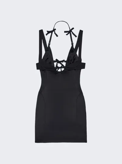 Jacquemus La Robe Ciceri Mini Dress In Black