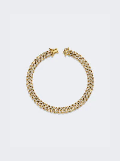 Anita Ko 18kt Yellow Gold Havana Diamond Bracelet In Not Applicable