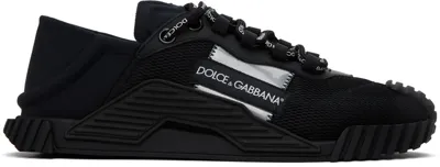 Dolce & Gabbana Ns1 Neoprene Sneakers In Black