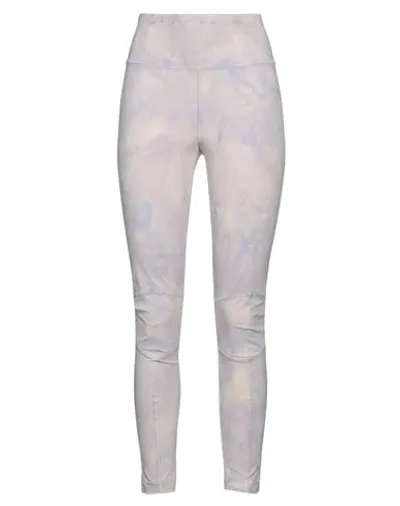 Moncler Grenoble Abstract Patterned Skinny Cut Leggings In Multi