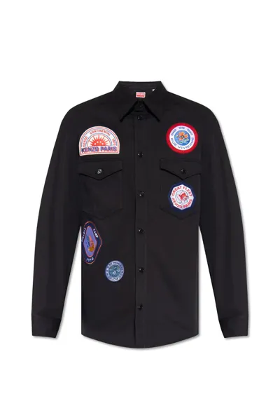 Kenzo Patch In Black