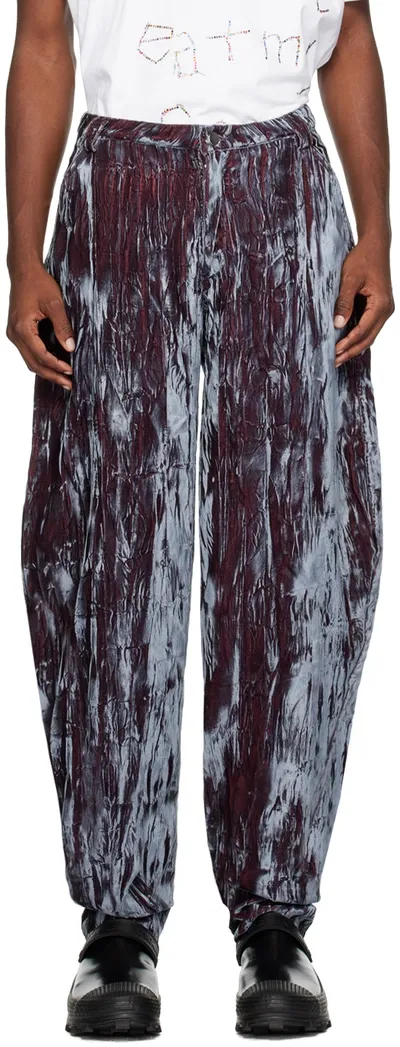 Collina Strada Gray Grr Trousers In Smokey