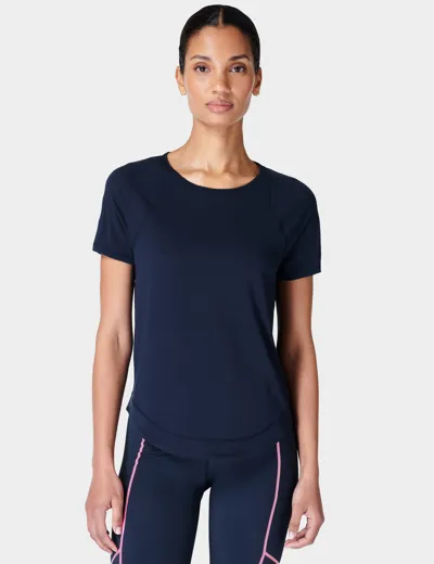 Sweaty Betty Breathe Easy Running T-shirt In Blue