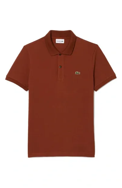 Lacoste Original L.12.12 Slim Fit Polo - 3xl - 8 In Brown