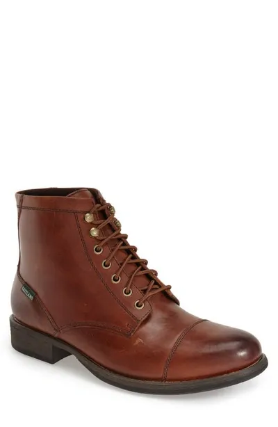 Eastland 'high Fidelity' Cap Toe Boot In Tan Leather