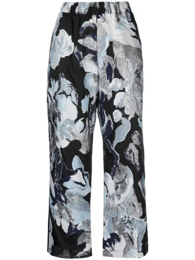 Stine Goya Icy Flower  Isra Trousers In Gray