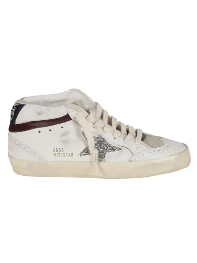 Golden Goose Mid Star Sneaker In White