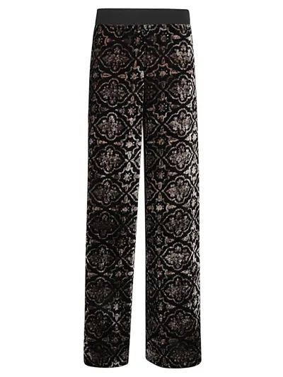 Obidi Velvet Trousers In Black