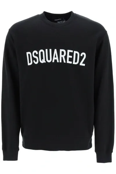 Dsquared2 Logo Printed Crewneck Sweatshirt