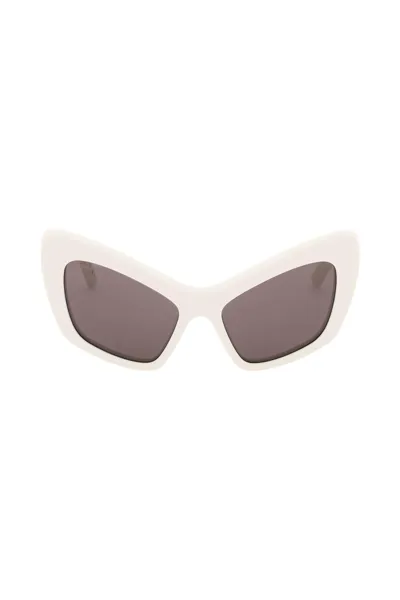 Balenciaga Monaco Cat Sunglasses In Gold