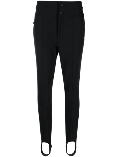 Perfect Moment Black Aurora Stirrup Leggings