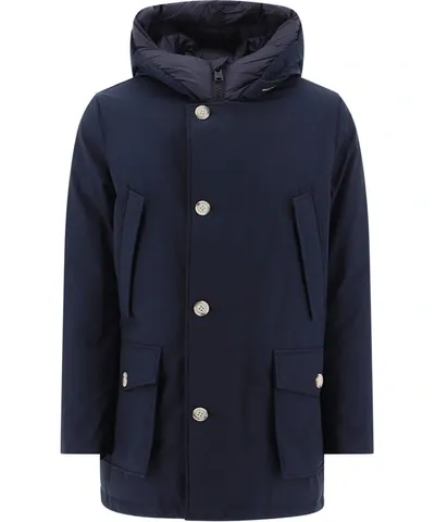 Woolrich Luxury Arctic Parka In Blu