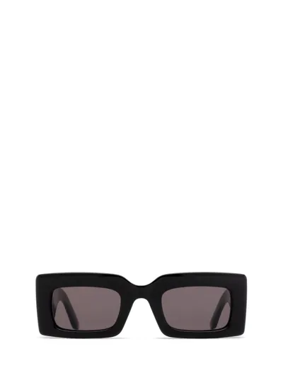 Alexander Mcqueen Eyewear Rectangle Frame Sunglasses In Black