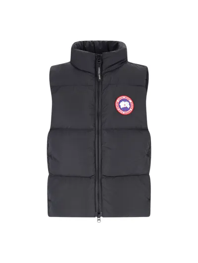 Canada Goose Lawrence Quilted Puffer Vest In Black