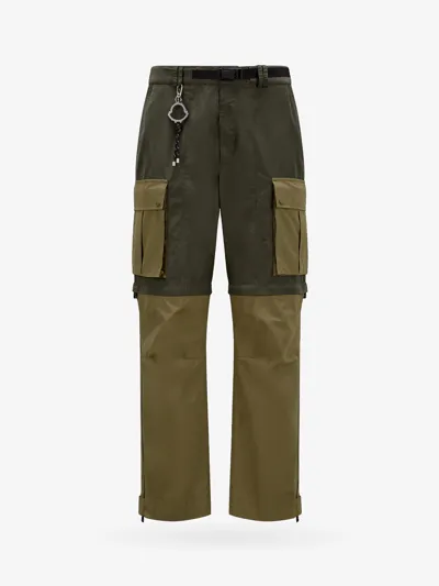 Moncler Genius 1 Moncler Pharrell Williams Khaki Cargo Pants In Brown