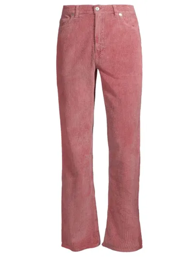 Our Legacy Straight-leg Cotton-corduroy Trousers In Antique Rustic Pink