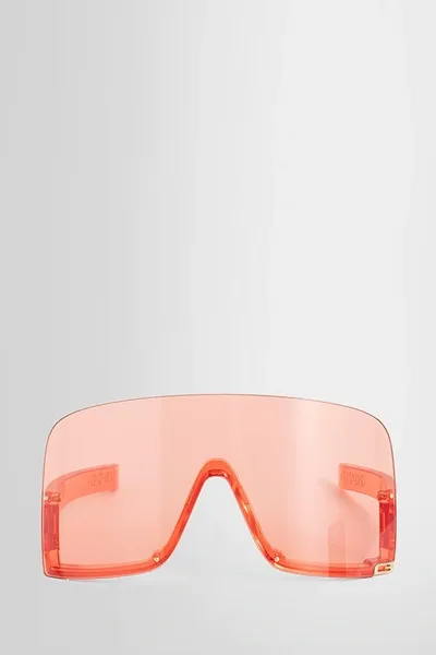 Gucci Woman Red Eyewear In Orange