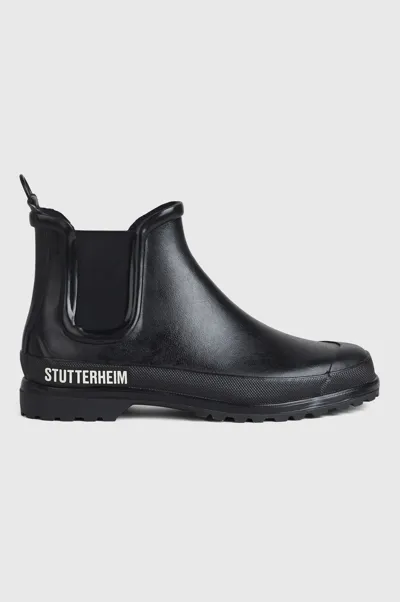 Stutterheim Chelsea Rainwalker In Black