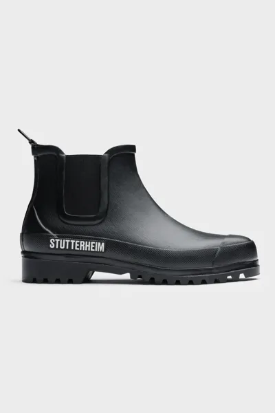 Stutterheim Chelsea Winterwalker Water Boot In Black