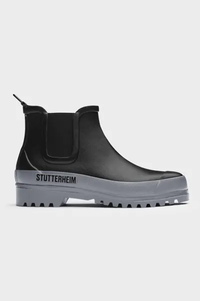 Stutterheim Chelsea Winterwalker Black/ In Black,grey