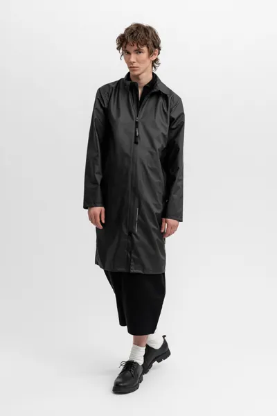 Stutterheim Portabello Lightweight Parka In Black