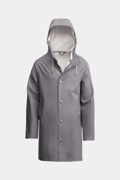 Stutterheim Stockholm Lightweight Raincoat In Grey