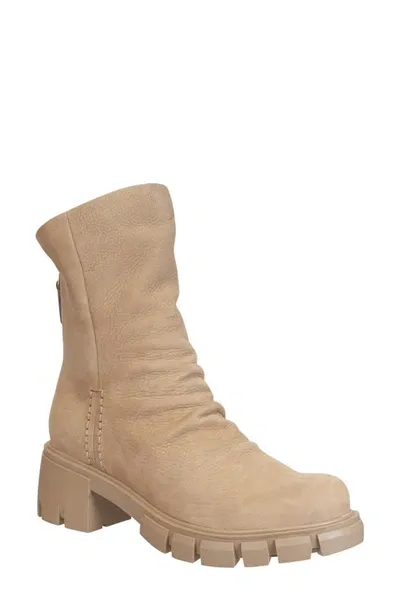 Naked Feet Protocol Mid Shaft Boot In Beige