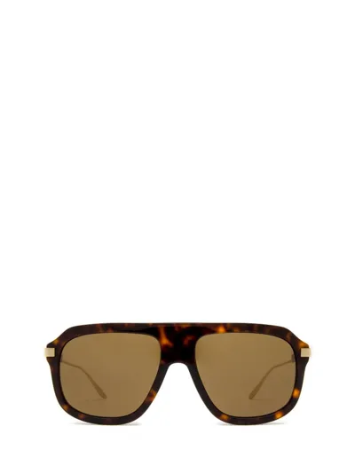 Gucci Eyewear Aviator Frame Sunglasses In Multi