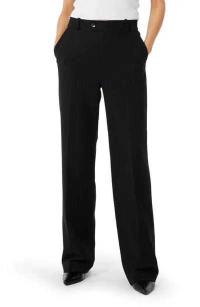 Sophie Rue Greenwich Straight Leg Pants In Black