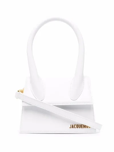 Jacquemus Le Chiquito Moyen Handbag In White