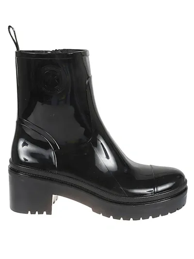 Michael Kors Karis Rain Boots In Black