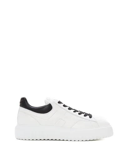 Hogan Hxm6450 High-top Sneaker In White/black