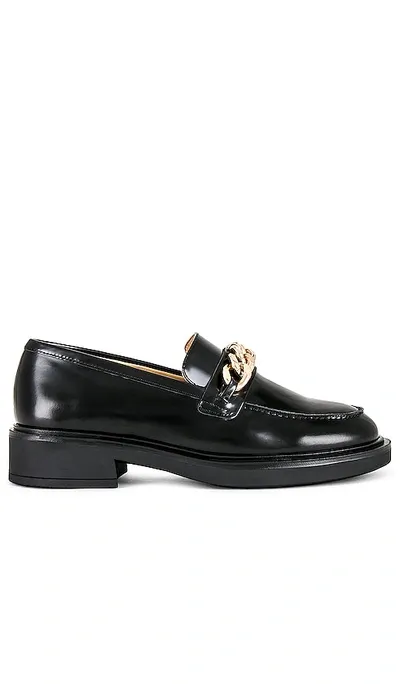 Tony Bianco Loafers Candice In Black Hi Shine