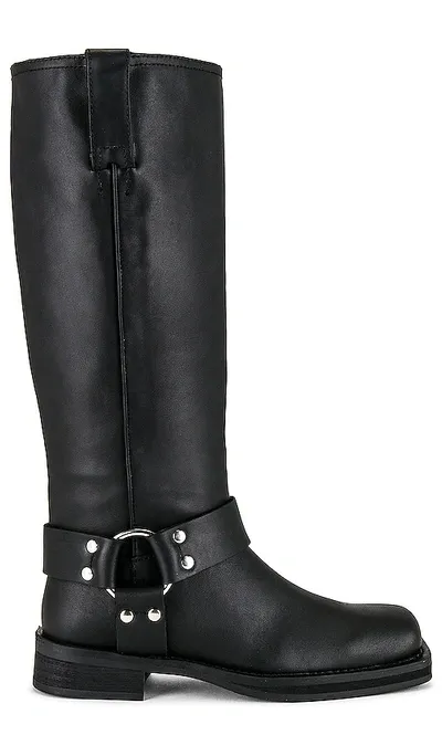 Tony Bianco Boot Biker In Black