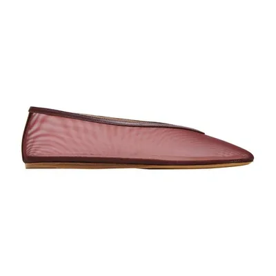 Le Monde Beryl Luna Slipper In Dark Red