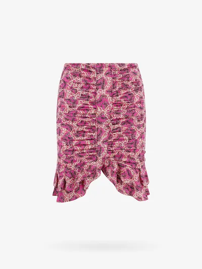 Isabel Marant Milendi Skirt In Pink