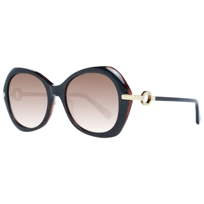 Omega Black Women Sunglasses