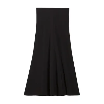 Vanessa Bruno Boushra Skirt In Noir