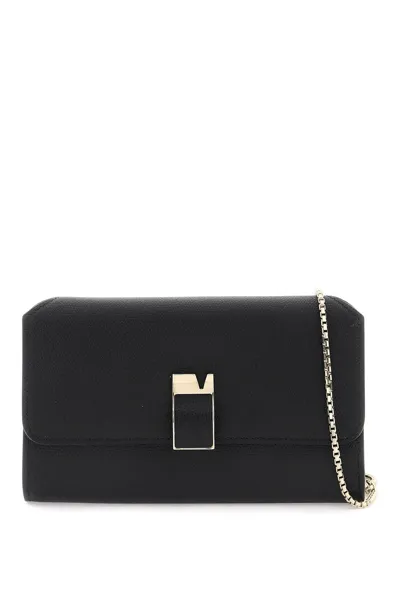 Valextra Nolo Mini Bag In Black