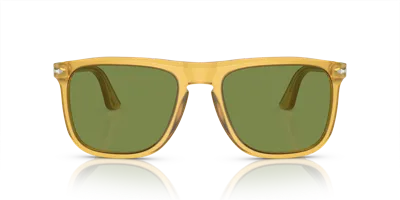 Persol Aviator Frame Sunglasses In Green