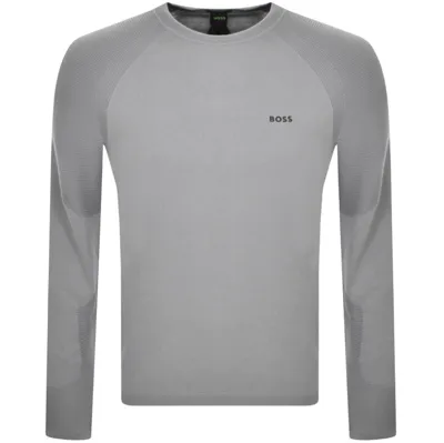 Boss Athleisure Boss Perform X Knit Jumper Grey