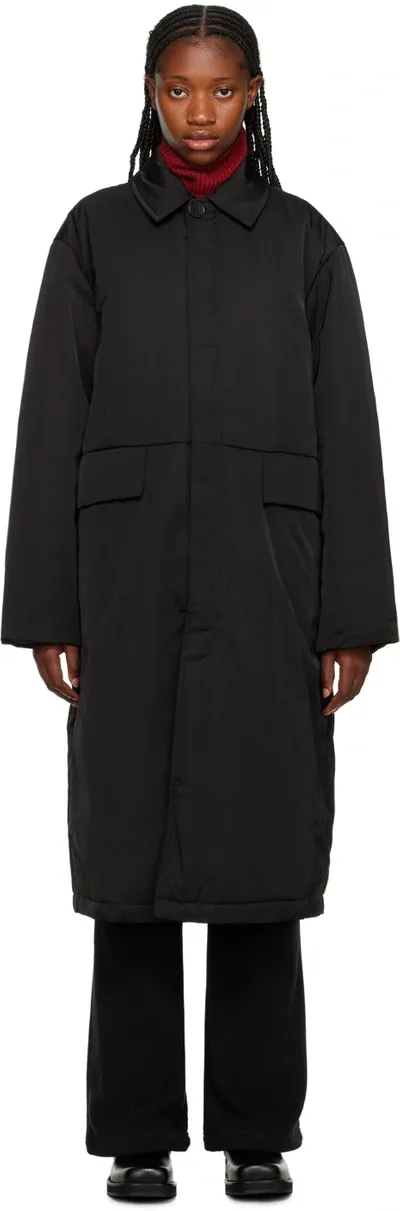 Soulland Black Carey Coat