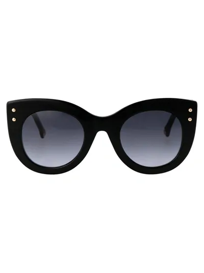 Carolina Herrera Her 0127/s Sunglasses In Black