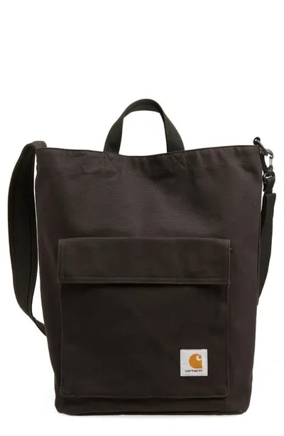 Carhartt Dawn Canvas Tote Bag In Black