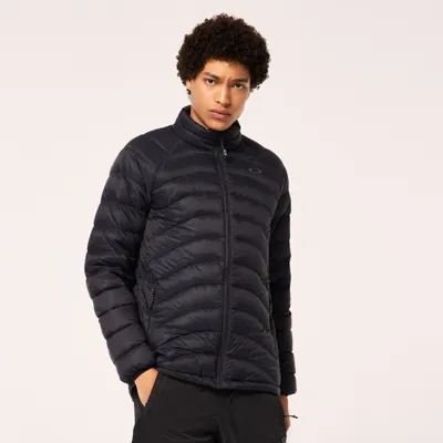 Oakley Snowbound Pkble Down Puffy Jacket In Black